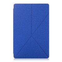 เคส Samsung Tab S7 Plus / Tab S7 FE รุ่น Y-Shape Smart สีน้ำเงิน