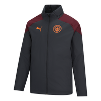 เสื้อฮู้ดแจ็คเก็ตแมนเชสเตอร์ ซิตี้ Training All Weather สีเทาสำหรับทุกสภาพอากาศของแท้
