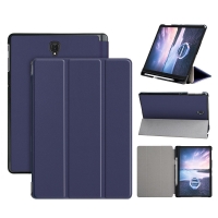 Smart Case มีที่ใส่ปากกา เคส Samsung Galaxy Tab S4 10.5 สีน้ำเงิน