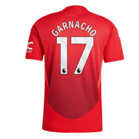 เสื้อแมนเชสเตอร์ ยูไนเต็ด 2024 2025 ทีมเหย้ารุ่นเวอร์ชั่นนักเตะ Garnacho 17 ของแท้