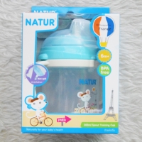 แก้วหัดดื่ม Natur - สีฟ้า
