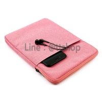 ซอง กระเป๋าใส่แท็บเล็ต iPad Samsung ขนาด 8 นิ้ว ชมพู