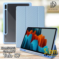 Dux Ducis เคส Samsung Galaxy Tab S7 11" รุ่น Slim หลังใส สีฟ้า