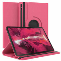 เคส Samsung Galaxy Tab S7 / Tab S8 T870 / T875 รุ่น หมุนได้ 360 สีบานเย็น
