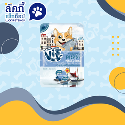 VIF อาหารเปียกสุนัข สูตรลูกสุนัข รสทูน่าสับผสมตับไก่ มันฝรั่งและนมแพะ 75g.