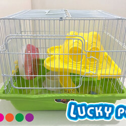 กรงแฮมเตอร์ Shobi M0101 ขนาด กว้าง22 ยาว31.5 สูง28 ซม.