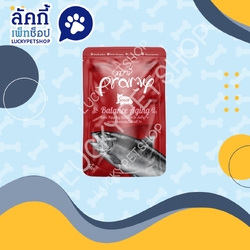PRAMY พรามี่ อาหารเปียกแมว บำรุงสุขภาพ สูตรแมวแก่ 7+ รสทูน่าหน้าแซลมอนในเจลลี่ 70g.