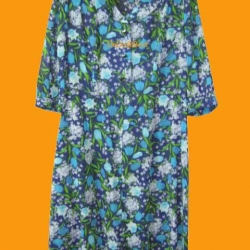 ขายแล้วค่ะ D33:Vintage dress เดรสวินเทจลายดอกไม้พร้อมเข็มขัด❤