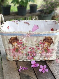 ตะกร้าหวาย เดคูพาจ