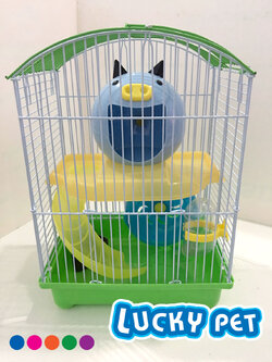 กรงแฮมเตอร์ Shobi Moo2 ขนาด กว้าง16 ยาว21 สูง31 ซม.