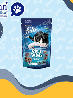 FELIX Party Mix เฟลิกซ์ ปาร์ตี้มิกซ์ เพลย์ทูป รสปลาทูน่าและปู 50g.