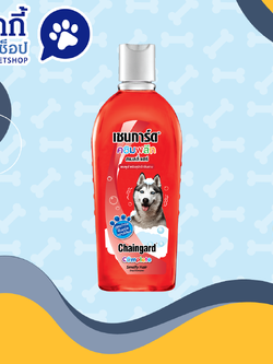 เชนการ์ด คอมพรีท สำหรับสุนัขมีกลิ่นสาบ สีแดง