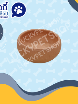 ถ้วยดินเผาใส่อาหารหนู (จิ๋ว) 3 นิ้ว