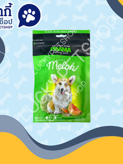 พราม่า เดลิคาซี่ สแน็ค รสเมลอน ขนมสุนัข 70g.