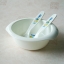 ถ้วยซุปเด็กโดเรมอน Natur พร้อมช้อนส้อม Doraemon Soup Bowl