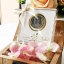 ของชำร่วยงานแต่งงาน แป้นกระดาษใส่เหรียญ 10.- สี่เหลี่ยม พิมพ์ข้อความด้านหน้า พร้อมเหรียญ 10.- ร. 10 ชิ้นละ 25.-/ เหรียญ 10.-ร.9 ชิ้นละ 37.-