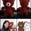 ตุ๊กตาถัก LINE Brown