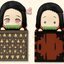 [ขายแยกชิ้น] Furyu Kimetsu no Yaiba Hikkake Figure - Nezuko Collection -