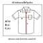 ชุดยุวกาชาดหญิง สีฟ้า ไม่รวมเครื่องหมาย (ราคาตาม size)