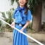 ชุดยุวกาชาดหญิง สีฟ้า ไม่รวมเครื่องหมาย (ราคาตาม size)