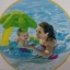 ห่วงยางว่ายน้ำ คู่แม่ลูก มีหลังคากันแดด แบรนด์ Intex ขนาด 1.17m*75cm