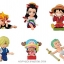 [ขายยกชุด 5 ตัว-ไม่มี zoro] Ichiban Kuji One Piece Sakihokore! Desktop Figure