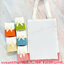 ของชำร่วยงานแต่ง ถุงผ้าฝ้ายก้นกระสอบ 9*12 นิ้ว คาดริบบิ้น (SU) สั่งซื้อขั้นต่ำ 100 ชิ้น ใส่ถุงพลาสติกแก้ว 28.- /ถุงผ้า 33.-