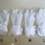 ถุงมือลูกไม้เด็ก - ผู้ใหญ่ ผ้าตาข่าย สีขาว size SS - XL