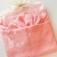 PROMOTION! ของรับไหว้ ผ้าแพร จับจีบใส่ถุงผ้าโปร่ง ชุดละ 120.-/ จับจีบ ใส่ถุงผ้าติดโบว์ 130.-