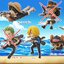 WCF One Piece Mini Merry Attack - Luffy / Sanji / Chopper