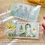 ของชำร่วยงานแต่ง แผ่นอะคริลิคใส รวมใส่ธนบัตร 20.-ร.๑๐ คาดริบบิ้นรอบ ชิ้นละ 42.-/ ธนบัตร 20.-ร.๙ ชิ้นละ 58.-