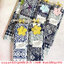 ของชำร่วยงานแต่งงาน ถุงผ้าหูหิ้ว ลายช้าง ขนาด 20x22 ซม. ขั้นต่ำ 100 ใบ ใส่ถุงพลาสติกแก้ว 24.-