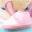 รองเท้าเด็กอ่อน I love Baby สีชมพู Size 11-13