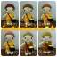 ตุ๊กตาถักเณรน้อย ขนาด 7 นิ้ว