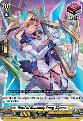 DZ-BT03/055 Bard of Heavenly Song, Alpacc R