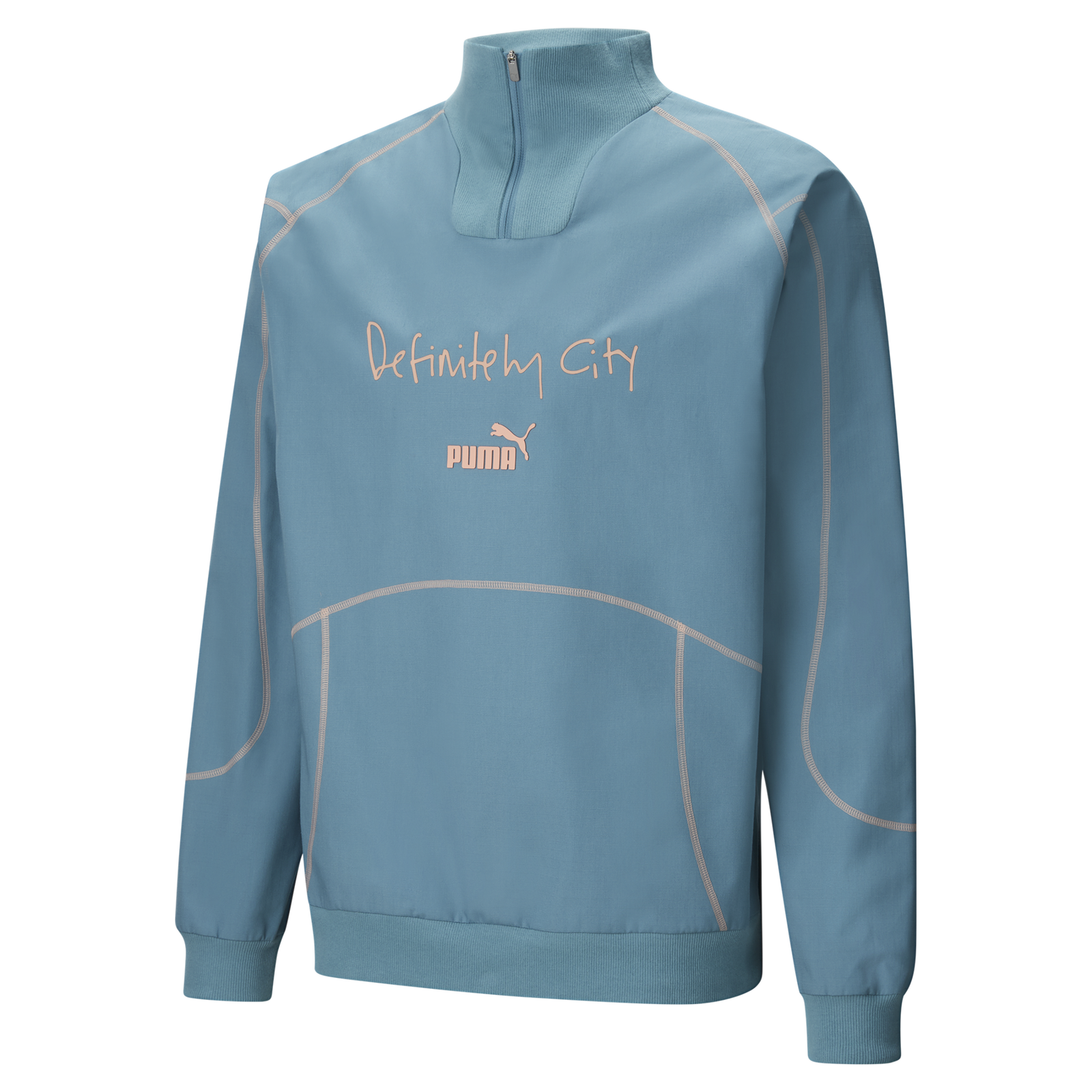 เสื้อแมนเชสเตอร์ ซิตี้ 'Definitely City' FtblStatement Drill ของแท้